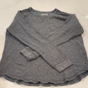 Basic Editions Charcoal Knit Tee